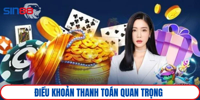 Điều khoản điều kiện 2 Quy định về thao tác thanh toán